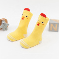 3d cartoon tube sock baby socks with animal baby girl high knee socks